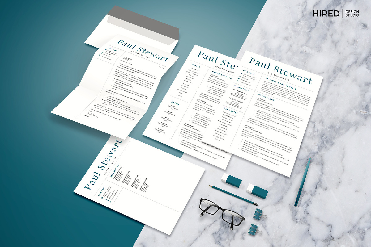 Systems Analyst Resume and Cover L., a Resume Template by HIRED Design Studio (Photo 5 of 11)