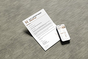A4 Letterhead and App UI Mockup, a Books & Magazine Mockup by My Code Std (Thumbnail 4 of 5)