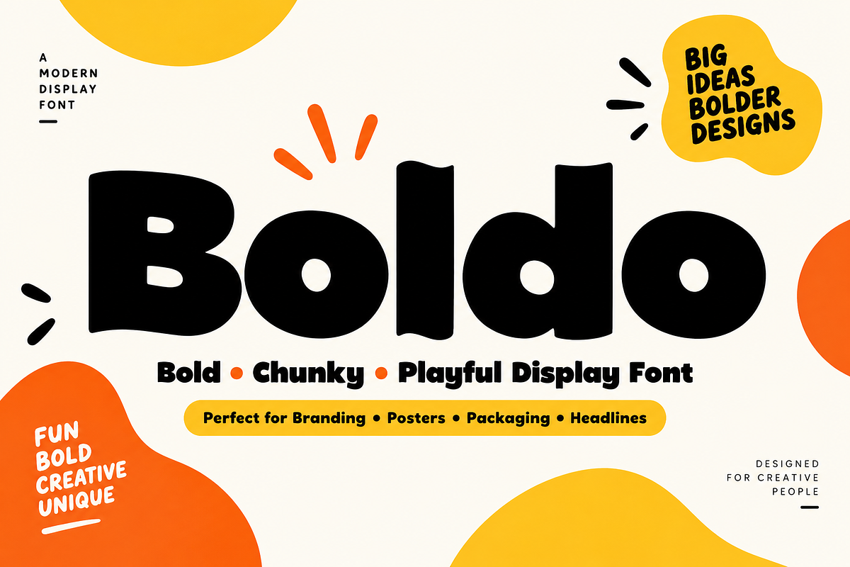 Boldo _ Display Font, a Script Font by Wow Magic (Photo 2 of 6)