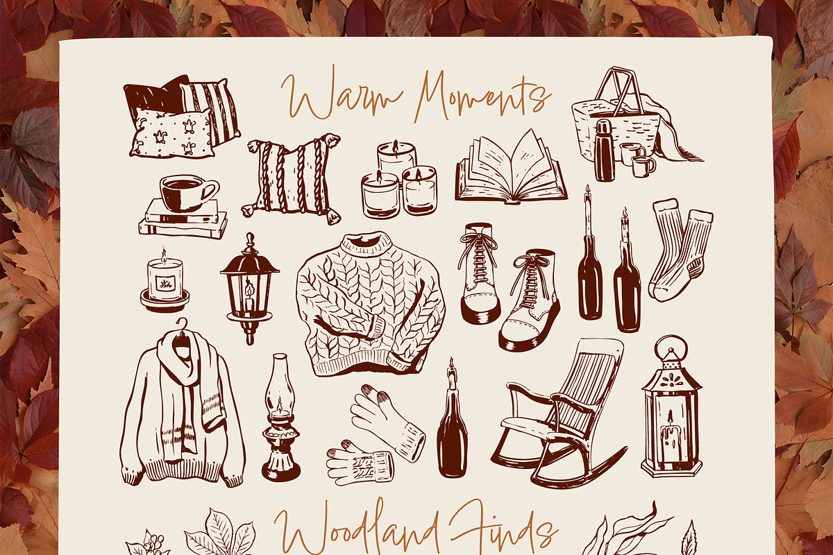 Autumn Thanksgiving Illustration Set, an Object Illustration by Wild and Wonder by Ana (Photo 4 of 13)