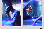Liquid Flame Holographic Overlays, a Texture Graphic by PhotoSpirit (Thumbnail 2 of 8)