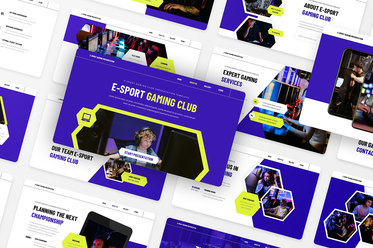 Esport Gaming Keynote Template, a Presentation Template by Annora Studio (Photo 5 of 5)
