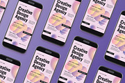 Pink 3D Creative Agency Flyer Set, a Flyer Template by Aiyari Graphic (Thumbnail 2 of 3)