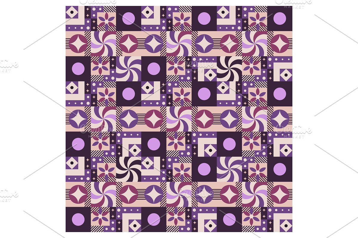 Geometric Abstract Repeat, a Pattern Graphic by Creative Backgrounds