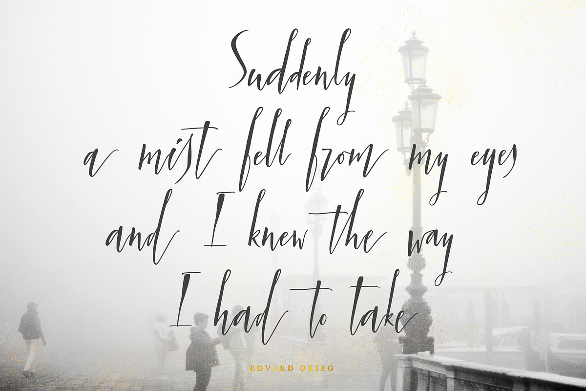 Cohen signature font preview 4
