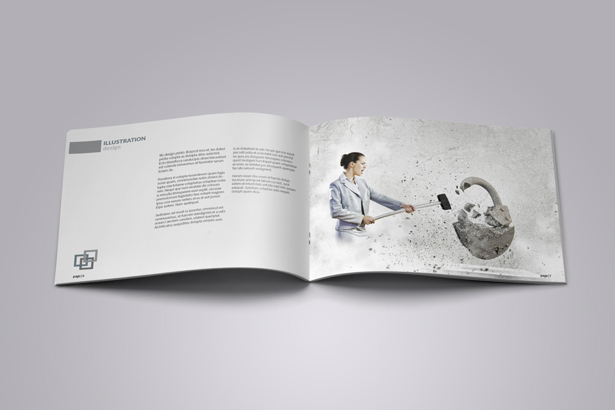 Creative Designer Portfolio, a Brochure Template by vanroem2nd (Photo 6 of 19)
