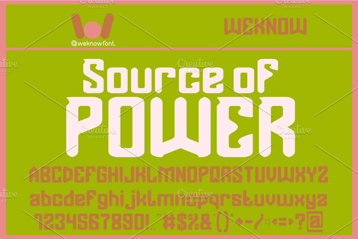Superficial Love font, a Font by weknow (Photo 2 of 6)