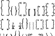 Hand drawn elements bundle, an Object Graphic by Somjai King (Thumbnail 6 of 21)