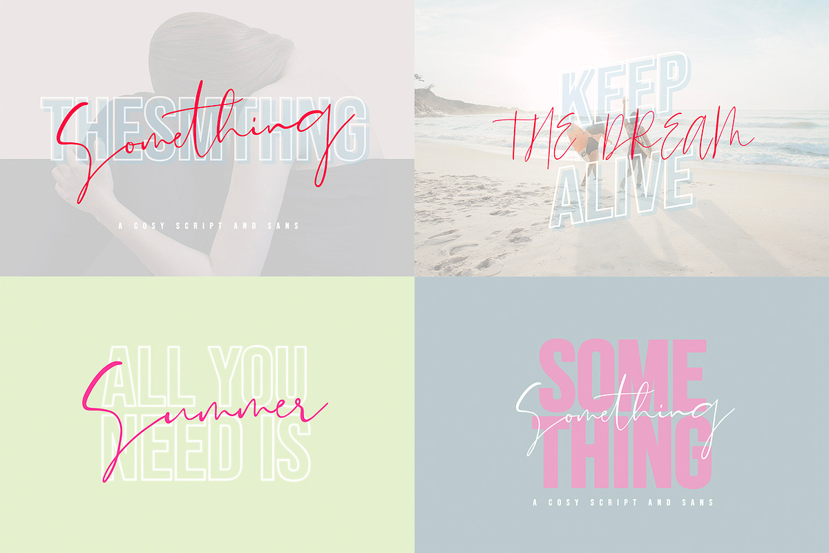 Girly Handwritten Font Bundle, a Handwritten Font by supfonts (Photo 3 of 11)