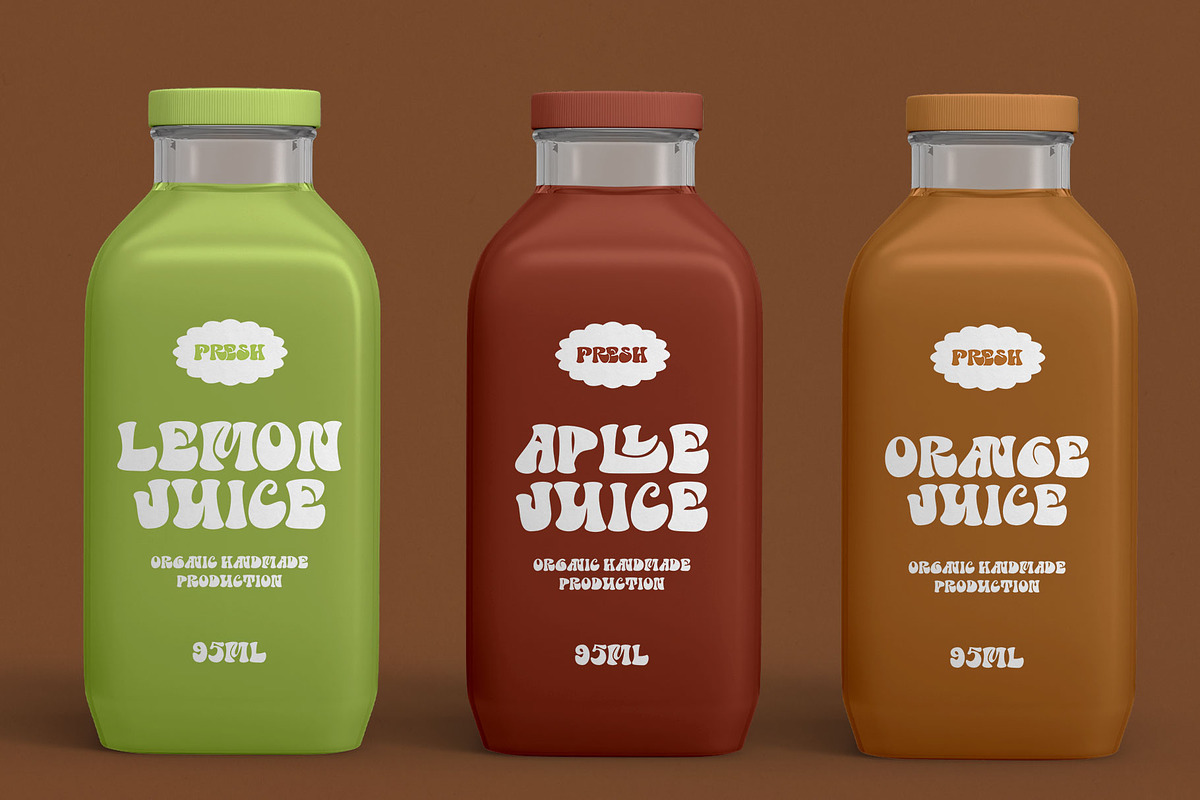 Super Dance Groovy Font, a Slab Serif Font by RantautypeStudio (Photo 7 of 15)
