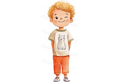 Happy cartoon little kids PNG, a Person Illustration by Bubert Art (Thumbnail 4 of 6)