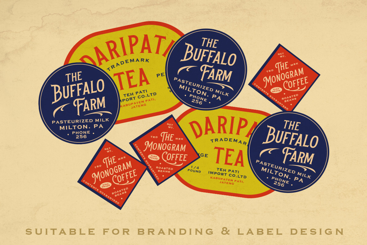 Native Roast - Layered Display Font, a Font by Letterhend Studio (Photo 5 of 9)