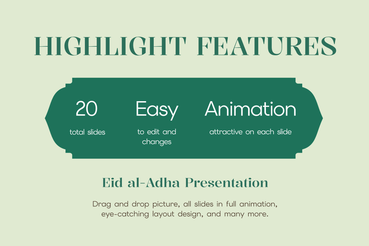 Eid al-Adha Google Slides, a Presentation Template by Loin Studio (Photo 2 of 4)