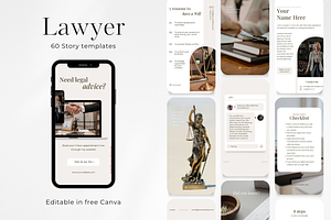 60 Lawyer Social Media Story