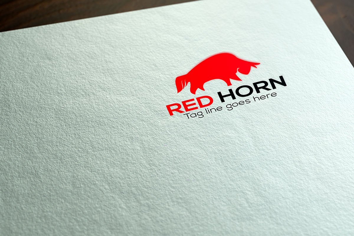 Horn Logo Template, a Branding & Logo Template by Emdaduljs (Photo 1 of 2)