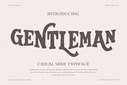 Gentleman Serif Business Font, a Serif Font by Creatype Studio (Thumbnail 1 of 9)