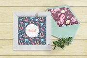Underwater watercolor patterns, a Pattern Graphic by Piñata (Thumbnail 8 of 8)