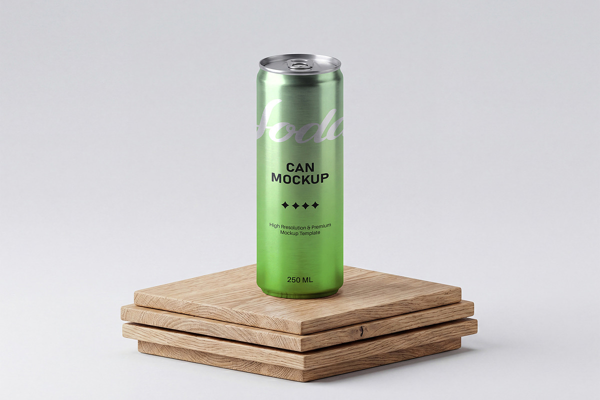 Soda Can Mockup Bundle, a Packaging Mockup by graphypix (Photo 12 of 14)