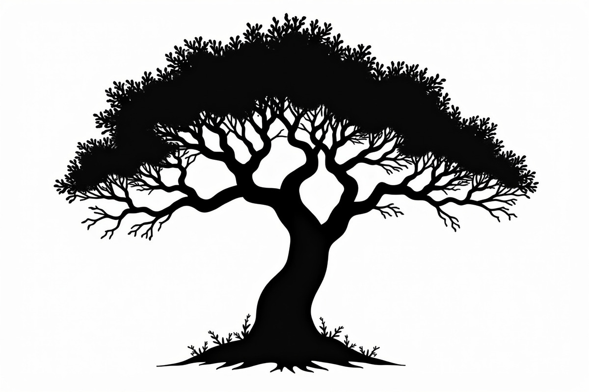 Black Tree SVG Bundle, an Illustration by hafijul (Photo 13 of 21)