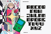 CYBER Y2K Font-Aesthetic Colour Font, a Symbol Font by ASDF Graphics (Thumbnail 3 of 5)
