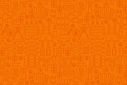 Oktoberfest Beer Line Patterns, a Pattern Graphic by Anna_leni (Thumbnail 2 of 7)