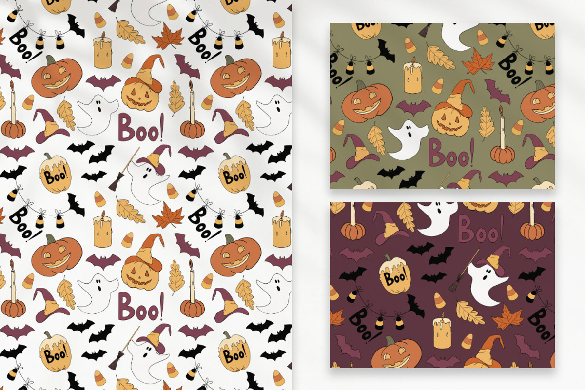 Halloween 3-in-1 Bundle, a Seasonal Illustration by Mari_Caliart (Photo 6 of 23)