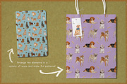 Hand-Painted Dogs Clip-Art, an Animal Illustration by Cynthia Arre (Thumbnail 3 of 6)