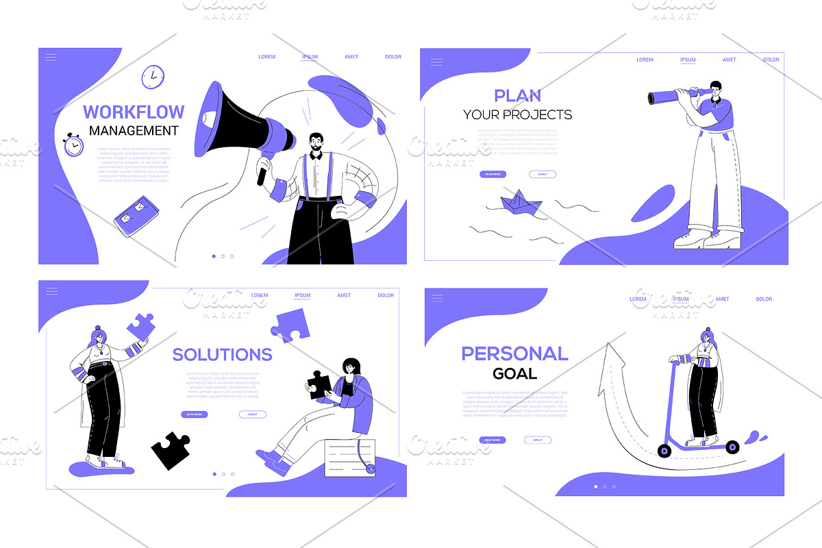Business Situations Illustration Kit, an UI Kit Template by Boyko Pictures (Photo 16 of 16)
