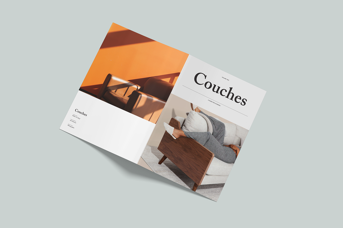 A4 Bifold Brochure Mockup Bundle 79, a Books & Magazine Mockup by Graphicuss (Photo 4 of 4)