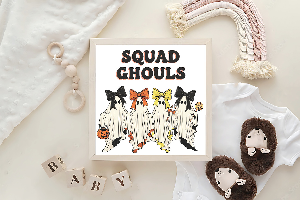Squad Ghouls PNG Halloween, a Work Illustration by CraftArtStudio (Photo 4 of 4)
