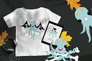 Halloween octopus, an Illustration by Nejumi (Thumbnail 3 of 5)