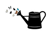 Garden Watering Can Bundle, an Illustration by Creativeshirt (Thumbnail 14 of 31)
