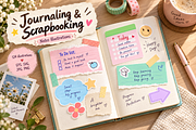 Cute Notes & Planner Illustrations, an Education Illustration by Anna Studio (Thumbnail 4 of 12)
