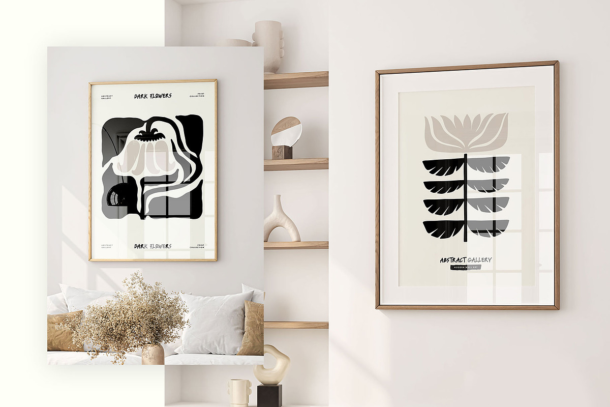 Dark Flowers. 2 | Wall Art Creator, an Object Graphic by Leleka.Store (Photo 16 of 18)