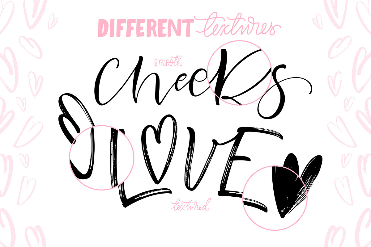 Love lettering collection., a Decorative Illustration by Asya Mix (Photo 6 of 11)