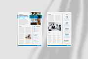 Clean Case Study Template, a Flyer Template by Rongbaaz (Thumbnail 1 of 2)