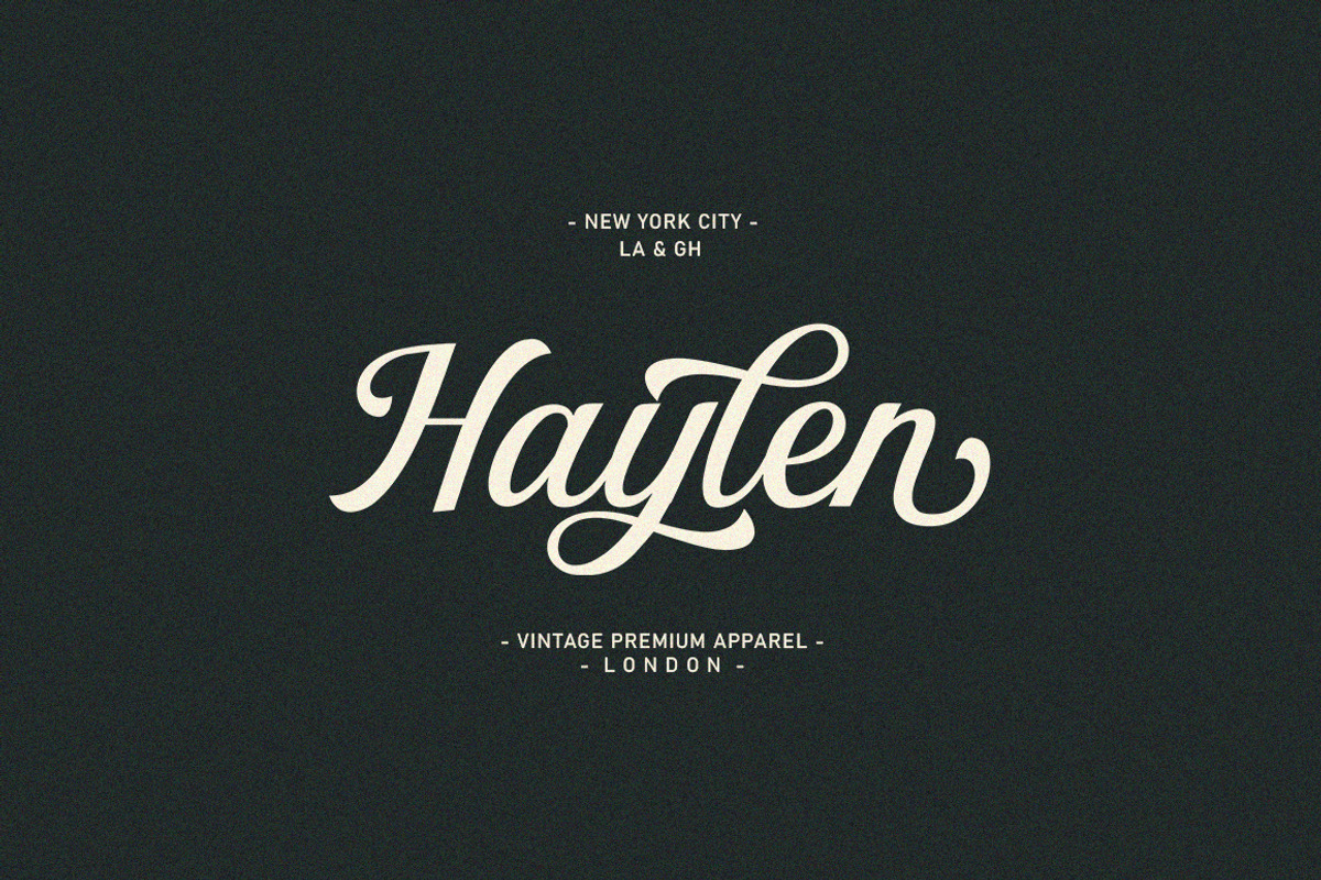 Hiclent, a Script Font by StudioRhd (Photo 4 of 9)