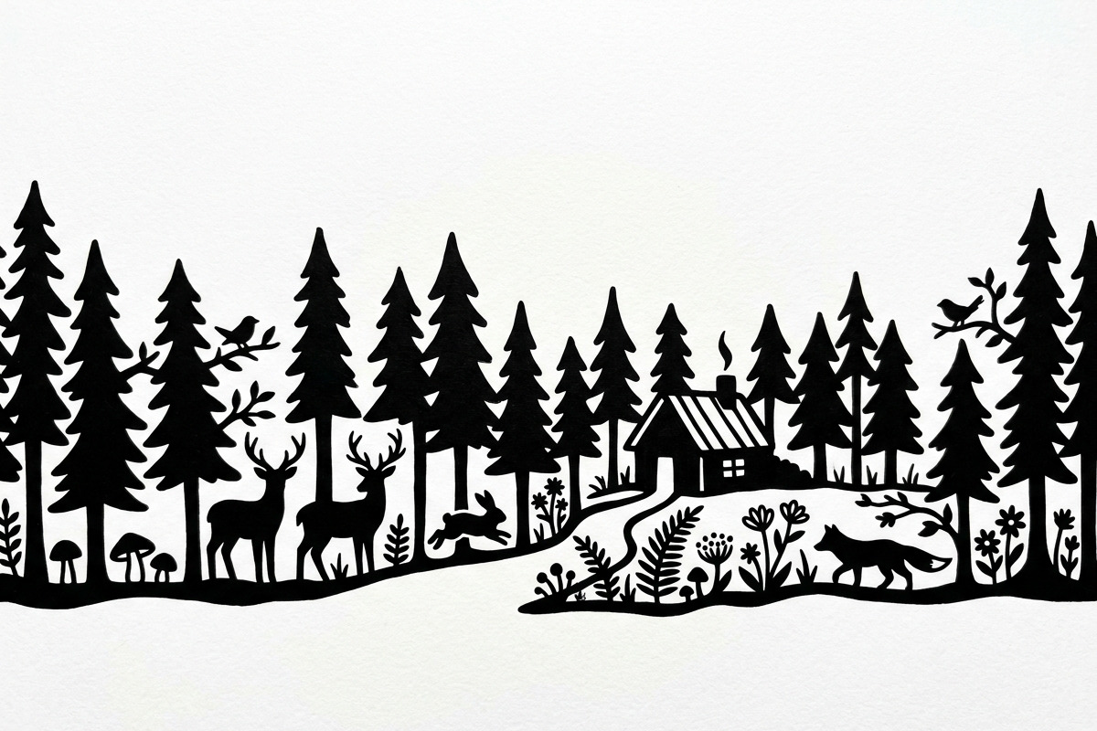 Majestic Pine Trees SVG, a Finance Illustration by Amazin_art (Photo 31 of 41)