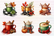 Fall Mug Sublimation Bundle, an Illustration by CreationArt (Thumbnail 3 of 4)