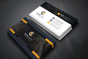 Gym Plus Business Card