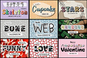 Decorative Font Bundle, a Slab Serif Font by JustArtDigital (Thumbnail 4 of 6)