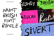 Paintbrush Font Bundle, a Handwritten Font by Craft Supply Co. (Thumbnail 1 of 11)