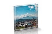 Square Acrylic Block Mockup, a Merchandise Mockup by Mockups by Carlos Viloria (Thumbnail 2 of 5)