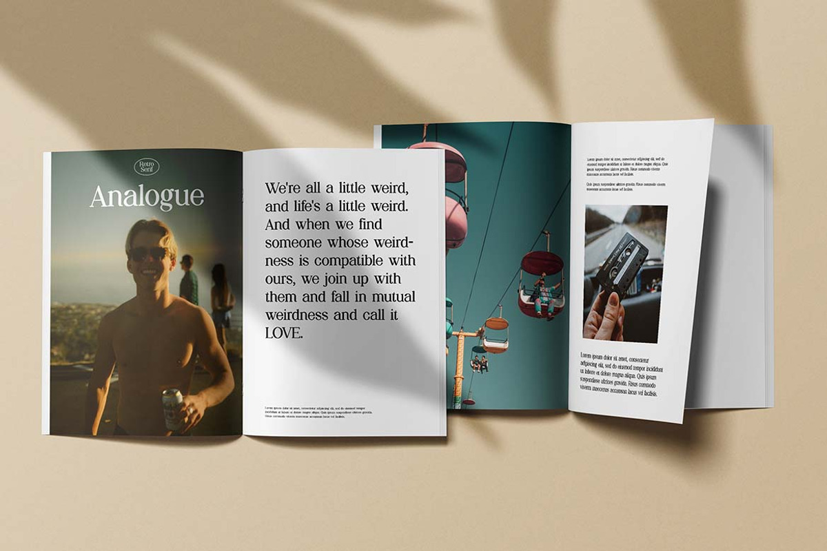 Forestyland Retro Serif Family Font, a Serif Font by UICreative (Photo 3 of 13)