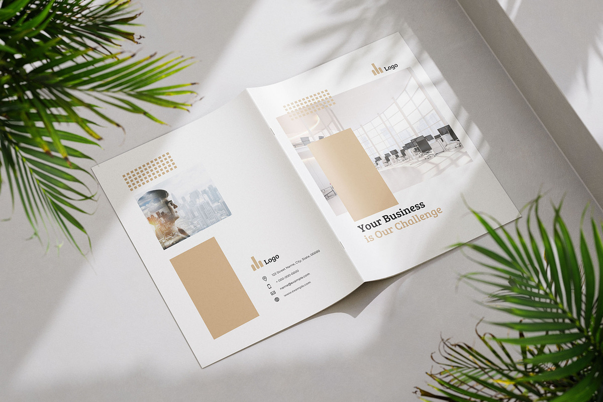 Minimal Business Brochure, a Brochure Template by SmmrDesign (Photo 9 of 9)