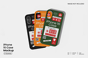 iPhone Case Mockup, an iPhone Mockup by Unerispace (Thumbnail 1 of 3)