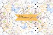 Butterflies and florals - nostalgia, an Object Graphic by Grandma's Lore (Thumbnail 11 of 11)