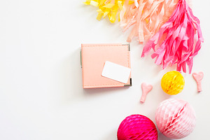 Bright & fun desktop stock photo 009 featuring styled stock, styled stock