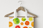 Watercolor Citrus Clipart Collection, a Food Illustration by Olga Begak Art & Design (Thumbnail 10 of 10)