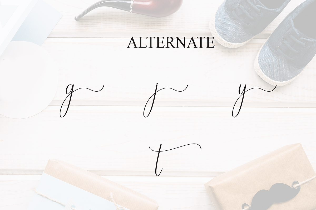 Fatherday | Script Font, a Handwritten Font by Scratchones (Photo 8 of 9)